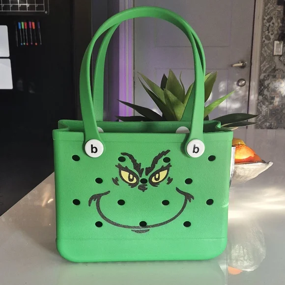 Grinch Green Small Foam Beach Tote Bag "NWT" - Picture 1 of 6